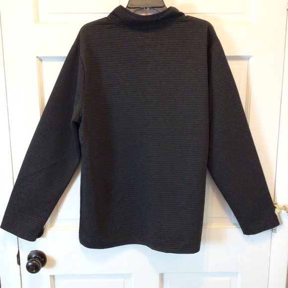 Nomad Craft + Flow Mens Black Long Sleeve Textured Pullover Sweater Size XL - Picture 4 of 6